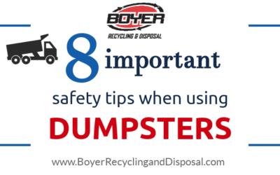 8 Important Safety Tips When Using a Roll Off Dumpster