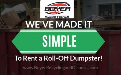 We’ve Made it Simple to Rent a Roll-Off Dumpster