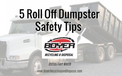 5 Roll Off Dumpster Safety Tips During A Home Renovation