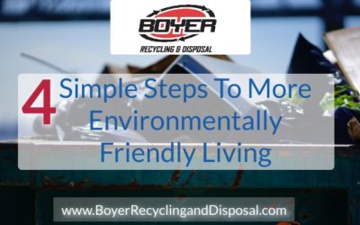 4 Simple Suggestions to Living Environmentally Friendly