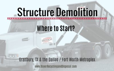 Structure Demolition – Where Do You Start?