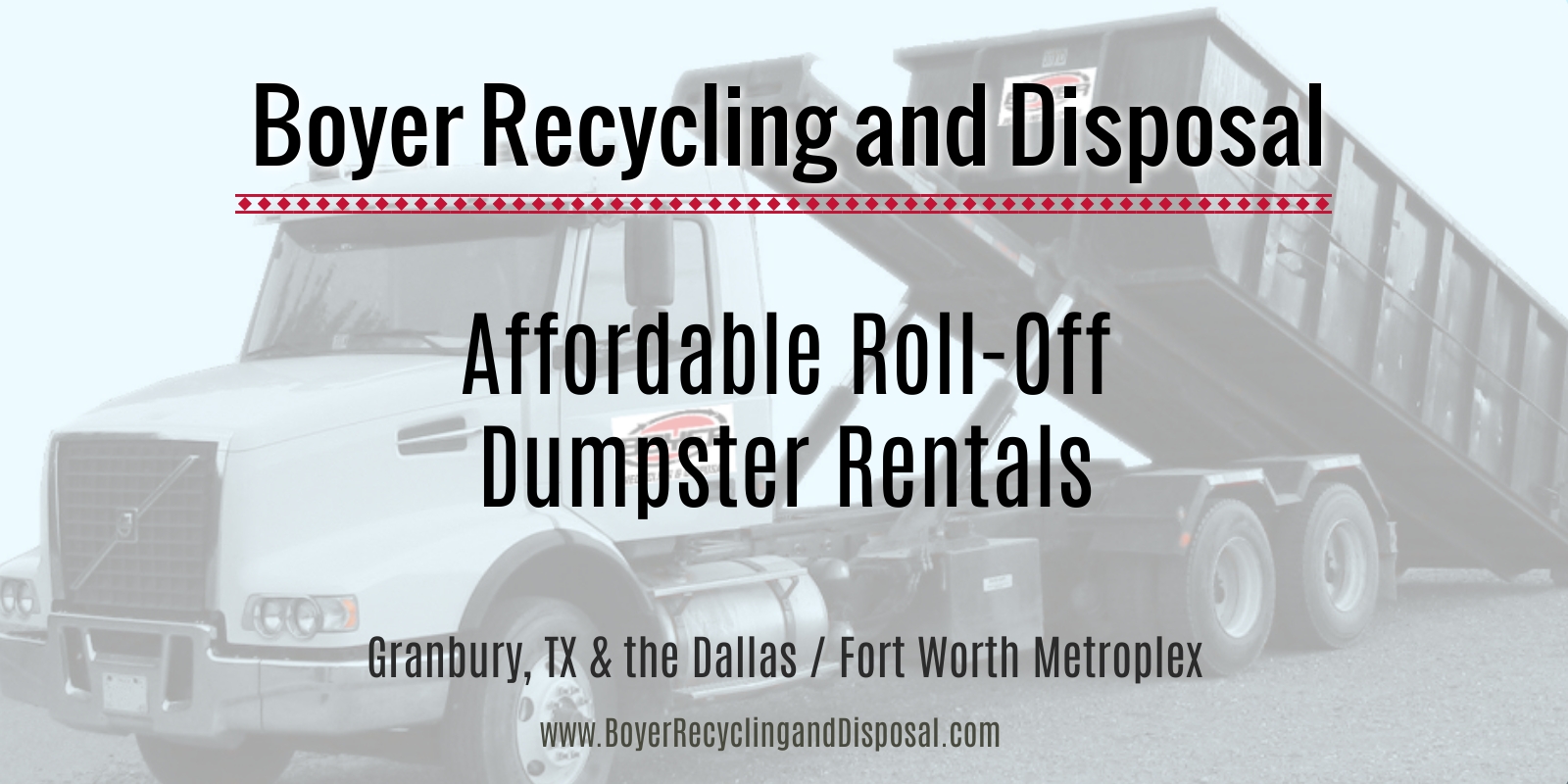 Affordable Roll-Off Dumpster Rentals